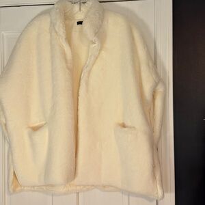 Coco + Carmen Faux Fur wrap - Winter White - OS
